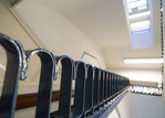 Trappenhuis richting daklichten.
              <br/>
              Marcel Westhoff, 2015-12-01